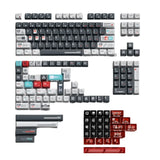 183Key Keycap Set Featuring heat Sublimated Moon Program for Mechanical Keyboard Model