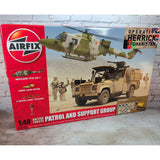 Airfix 1/48 British Forces Patrol & Support Group Operation Herrick Incomplete Model