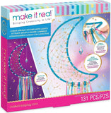 Make It Real: Lunar Dream Catcher with Lights - 131pc DIY D??cor Craft Kit Model