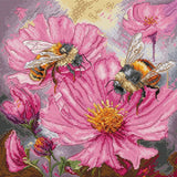 DIY Letistitch Kit Honey Blooms Cross-Stitch Craft Set for Home Decor Model