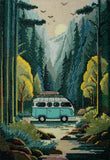 Cross Stitch Kit "Thirst for adventure", size 8.7x12.6 in (22.0x32.0 cm) Model