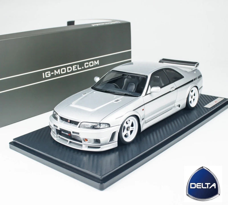 1/18 Nissan Skyline GTR Nismo 400R In Metallic Sliver By Ignition Model IG 3654 Model