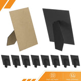 10Pack 5"x7" Easel Back for Picture Frame DIY Replacement Easel Back Black Model