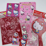 Huge Hello Kitty Lot, Stationary, Hand Mirror, Photo Wallet, Memo Board, Book Model