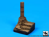 1/35 Resin Figure Stair post Africa basis Unassembled Unpainted Model