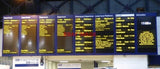 PHOTO  QUEEN STREET RAILWAY STATION DEPARTURE BOARD THIS EIGHT PANEL DISPLAY REP Model