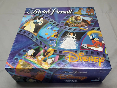 Trivial Pursuit Disney Animated Picture Edition Board Game 2002 Vintage Trivia Model
