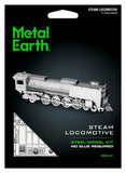 Fascinations Metal Earth - Steam Locomotive Train - 3D Laser Cut Steel Model Kit Model