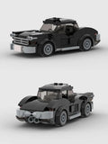 MOC Car Chase Muscle-Car Building Block Model Kit Toy Gift 139 Pcs Model