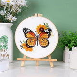 US Handmade DIY Craft Butterfly Embroidery Cross Stitch Kit For Beginners Model