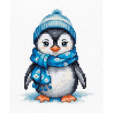 Luca-S counted cross stitch kit "Penguin", 11x13cm, DIY Model