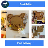 Cartoon Felt Message Board Wall Photo Backdrop No Drilling Dorm Decor Model