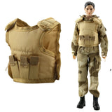 1/6 Soldier Stand Bulletproof Combat Ves Model for 12