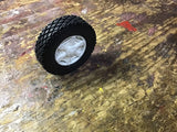 1/24 Scale Model Semi Truck  Custom Off Road Construction Front Wheels And Tires Model