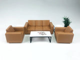 Diorama 1/18 Diecast Car Garage Repair Sofa Coffee Table Model Scene Accessories Model