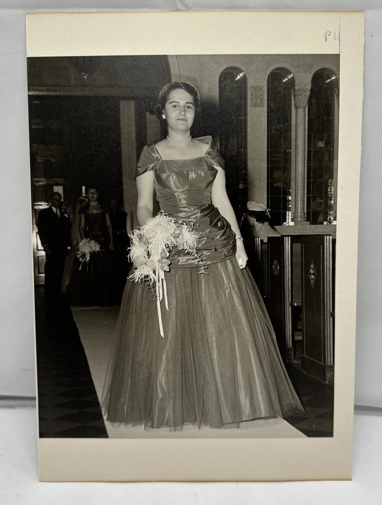 Wedding Couple Photo Vintage Black White 2 on each board 7 1/2" x 9 1/2" p11 Model