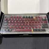 Epomaker Dual Shot Samurai Red Keycaps Extras + Original Box Model