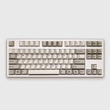 Retro 1953 Gray Keycap Set Cherry Profile Dye-subbed 1.7mm Thickness Keycap Model
