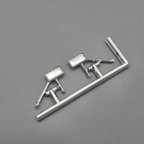 MPC 1/25 1972 72 Chevrolet Pickup Racers Wedge Parts Chrome Extended Mirrors Model