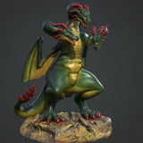 1/24 Scale Three Headed Dragon NSFW Monster Fantasy Resin Model Kit Unpainted Model
