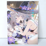 Herta Bronya Waifu Anime Card Girl Wall Art Oversized Board A5 Model