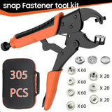 Heavy Duty Snap Fastener Tool Kit Boat Cover Metal Snaps Canvas Sewing Tarps US Model
