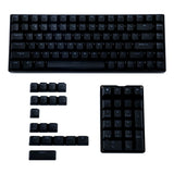 122 Black Backlit Keycaps(Double Shot OEM Profile/104 87 84 68 Using) Model