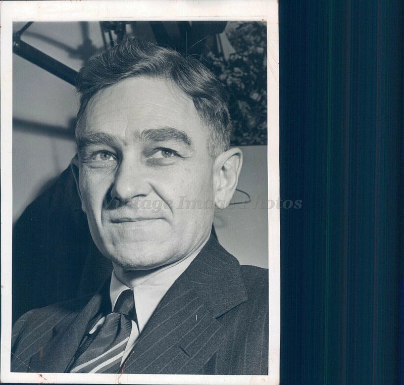 1942 Press Thomas Blaisdell Jr National Resources Planning Board DC Photo Model