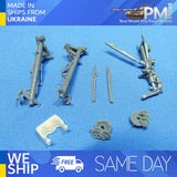 Metallic Details MDR48180 1/48 Su-35 Landing gears GWH Upgrade set for aircraft Model