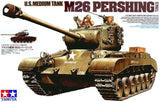 Tamiya 35254 1/35 Scale Military Model Kit U.S Medium Tank M26 Pershing T26E3 Model