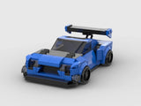 MOC Car Widebody MK4 SupraBuilding Block Model Kit Toy Gift 217 Pcs Model