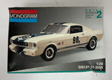 Monogram 2969 1:24 Scale 1965 Ford Mustang Shelby GT-350R Model Kit NEW Model