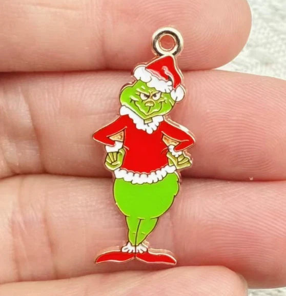 Lot Christmas charm Pendant DIY bracelet Necklace earring Jewelry Charms