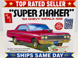AMT 1/25 Scale '64 Chevy Impala 409 "Super Shaker" Street Rods #917 SEALED BOX! Model