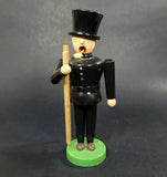 German Wood Chimney Sweep Incense Smoker GDR GERMANY 8 inches TALL Model