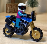 YAMAHA TENERE 700 Collectible Model with Mini Figure & Magnetic Stand Model