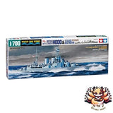 NEW Tamiya 1/700 Waterline Series No. 806 Royal Navy Battlecruiser Hood and Model
