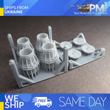 Rise144 Models RM056 1/144 B-1b LANCER EXHAUST mix Open/Close exhaust ACADEMY Model