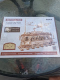 ROKR Mechanical Gear Classic City Tram Model LK801 Model