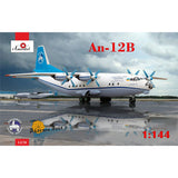 AMODEL 1470 Antonov An-12B cargo aircraft Scale Aircraft 1/144 Plastic model kit Model