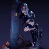 A2 Android Rebel Style Nier Automata Unpainted Resin Garage Model Kit (1/6-1/12) Model