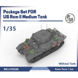 Yao's Studio LY35226 1/35 Model Upgrade Parts Package Set US Ram II Medium 1set Model