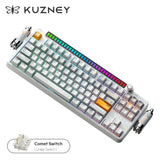 Kuzney L01P Mechanical Keyboard Hot-swappable PBT Keycaps fit for MacOS Windows Model