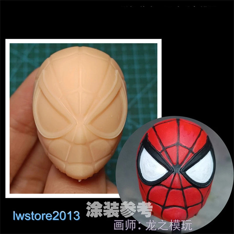 1/6 1/12 1/18 Beauty Girl Head Sculpt For 12" 6" 3.75" Female Figure Body 2454C Model