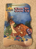 The Land Before Time Playtime Board Book - When We Grow Up Littlefoot Cera Spike Model