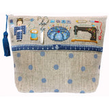 Le Bonheur des Dames bag counted cross stitch kit "Pochette Couture Japanese", 2 Model