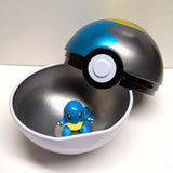 Pok¨¦mon Moon Ball Tin Collector Set with Squirtle Figurine Display Piece TCG Model