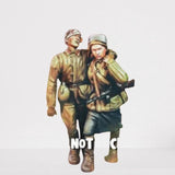 1/35 Red Army Workers & Peasants RESIN FIGURE MODEL KIT Unassembled Unpainted Model