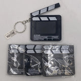 (4) Directors Clapboard Clapper Board Movie Slate PHOTO FRAME KEYCHAIN/BAG CHARM Model