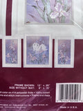 NEEDLE TREASURES ??IRIS POND?? COUNTED CROSS STITCH KIT, PAIR OF 16x8 Model